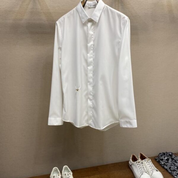 designer,replica,clothing,fake,1:1,lv,luxury,high quality Dior Fashion Simple Long Sleeve Shirt (A8133)