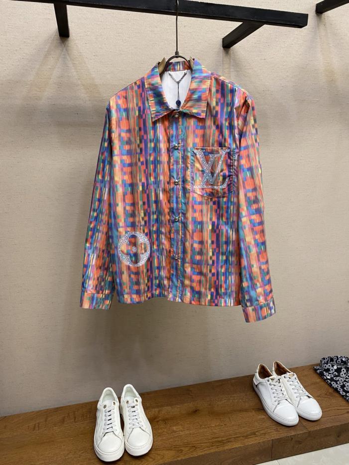 designer,replica,clothing,fake,1:1,lv,luxury,high quality LV new rainbow laser stereoscopic old flower print long sleeve shirt (IHPQM) designer,replica,clothing,fake,1:1,lv,luxury,high quality LV new rainbow laser stereoscopic old flower print long sleeve shirt (IHPQM)