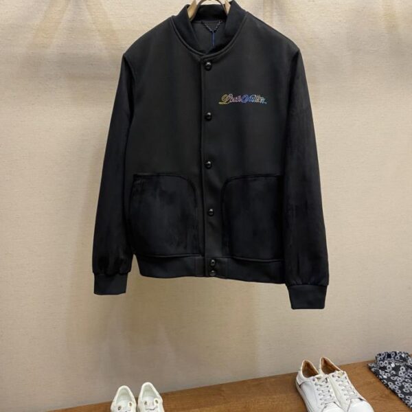 designer,replica,clothing,fake,1:1,lv,luxury,high quality LV four-leaf clover diamond hot diamond baseball jacket (EMGQP)