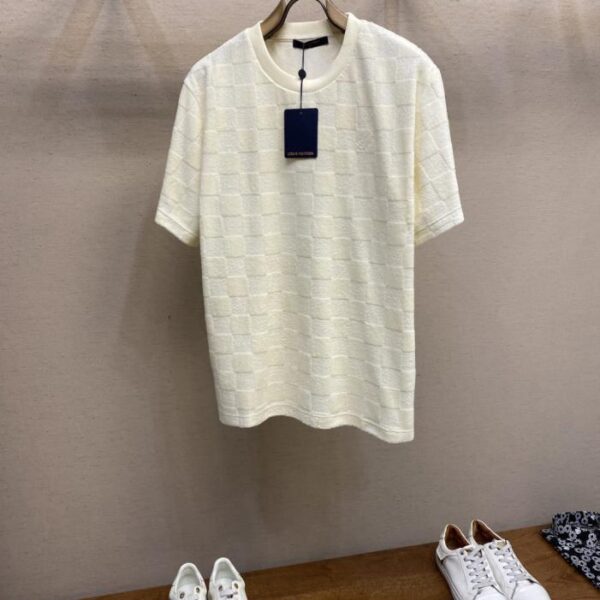 designer,replica,clothing,fake,1:1,lv,luxury,high quality LV Plain Cotton T-shirt (NBTTJ)
