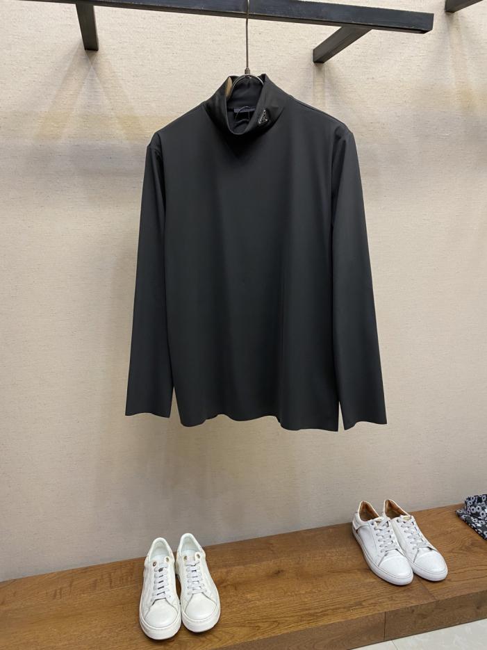 designer,replica,clothing,fake,1:1,lv,luxury,high quality Prada Triangle Leather Label High Neck Bottoming Shirt (XYBPB) designer,replica,clothing,fake,1:1,lv,luxury,high quality Prada Triangle Leather Label High Neck Bottoming Shirt (XYBPB)