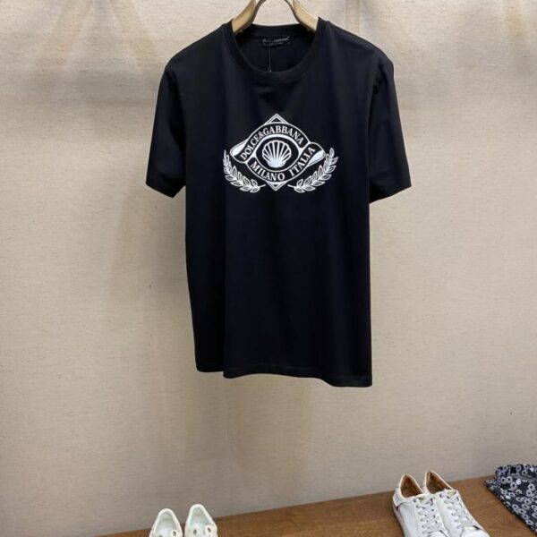 designer,replica,clothing,fake,1:1,lv,luxury,high quality DG new cotton stretch cotton fabric short-sleeved T-shirt (0SS4Z)