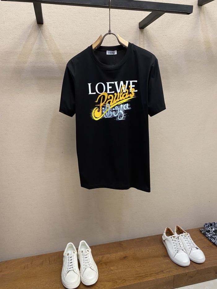 designer,replica,clothing,fake,1:1,lv,luxury,high quality Loewe new cotton stretch cotton fabric short-sleeved T-shirt (INOFZ) designer,replica,clothing,fake,1:1,lv,luxury,high quality Loewe new cotton stretch cotton fabric short-sleeved T-shirt (INOFZ)