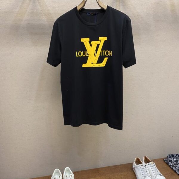 designer,replica,clothing,fake,1:1,lv,luxury,high quality LV new pure cotton stretch cotton fabric short-sleeved T-shirt (MD0Y0)