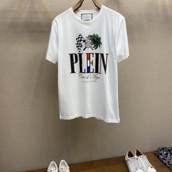 designer,replica,clothing,fake,1:1,lv,luxury,high quality PP new pure cotton stretch cotton fabric short-sleeved T-shirt (O88DQ)