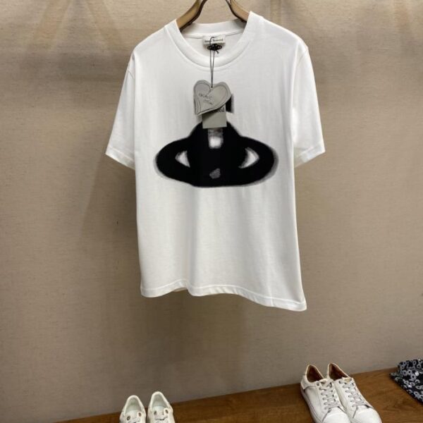designer,replica,clothing,fake,1:1,lv,luxury,high quality ViVi Limited Edition Saturn Series Printed T-shirt (ZDY6C)