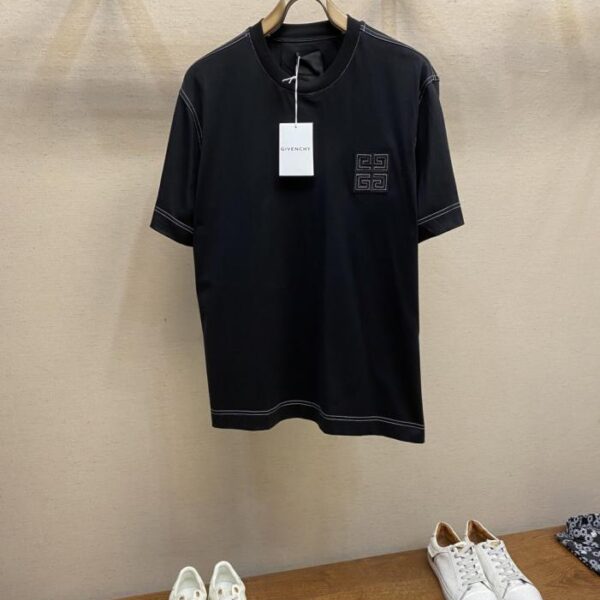 designer,replica,clothing,fake,1:1,lv,luxury,high quality Givenchy Men’s 4G Logo Short Sleeve T-Shirt (AIFDY)