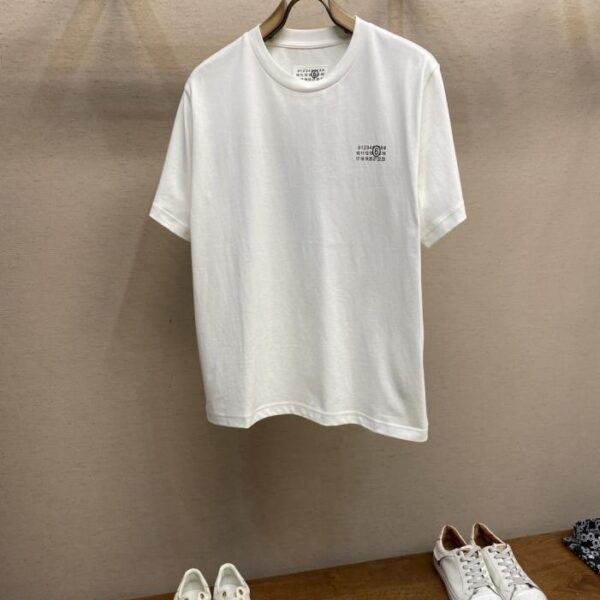 designer,replica,clothing,fake,1:1,lv,luxury,high quality MM6 Classic mm6 Letter Printing Long Staple Cotton (UJZBI)
