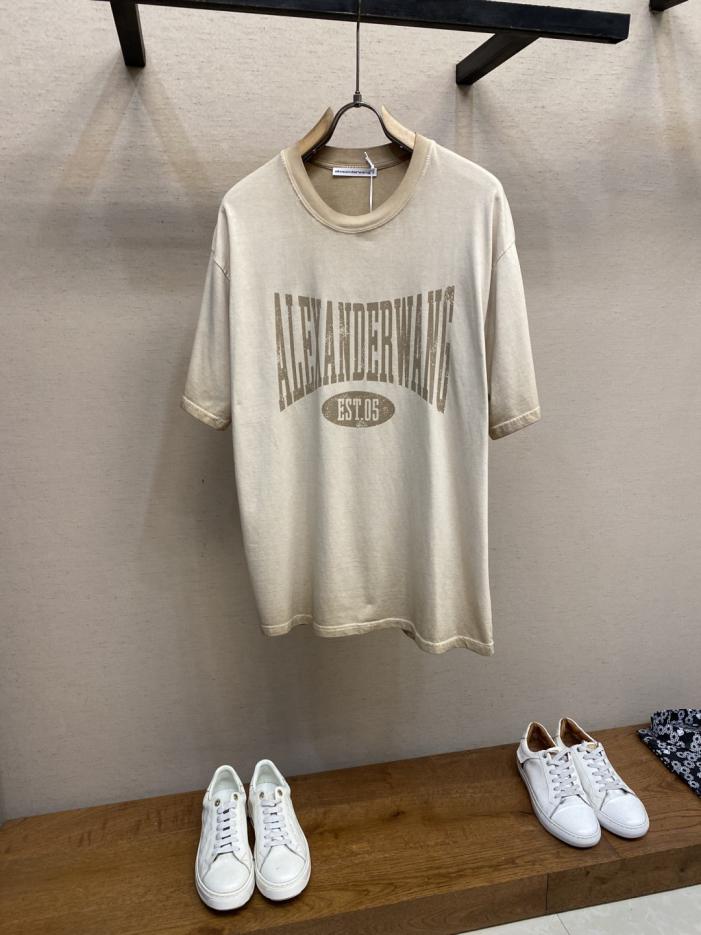 designer,replica,clothing,fake,1:1,lv,luxury,high quality Alexander wang new heavy washed old brown gradient cotton round neck T-shirt loose version unisex (Y7UIJ) designer,replica,clothing,fake,1:1,lv,luxury,high quality Alexander wang new heavy washed old brown gradient cotton round neck T-shirt loose version unisex (Y7UIJ)