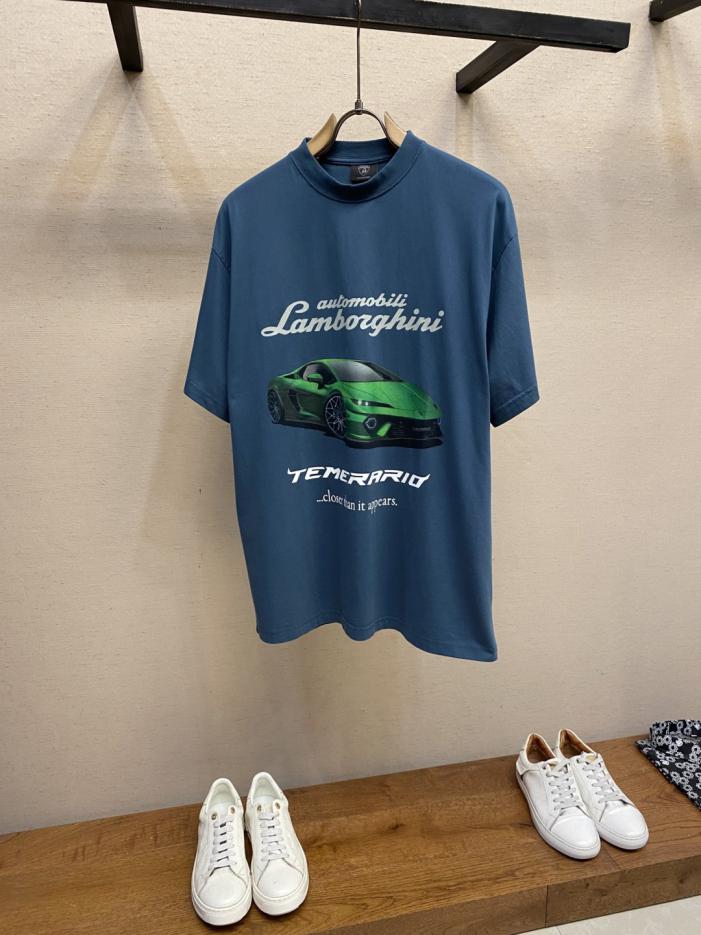 designer,replica,clothing,fake,1:1,lv,luxury,high quality Balenciaga x Lamborghini joint series car round neck pullover short sleeve T-shirt (5K973) designer,replica,clothing,fake,1:1,lv,luxury,high quality Balenciaga x Lamborghini joint series car round neck pullover short sleeve T-shirt (5K973)