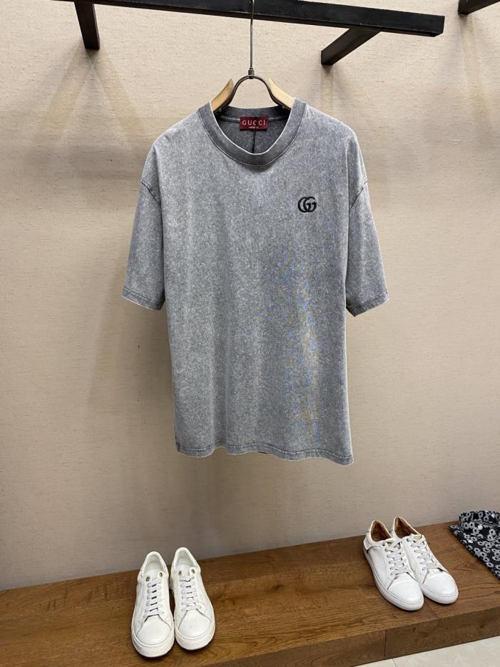 designer,replica,clothing,fake,1:1,lv,luxury,high quality Gucci GG batik double G embroidered two-color round neck short-sleeved T-shirt (OPBEX) designer,replica,clothing,fake,1:1,lv,luxury,high quality Gucci GG batik double G embroidered two-color round neck short-sleeved T-shirt (OPBEX)