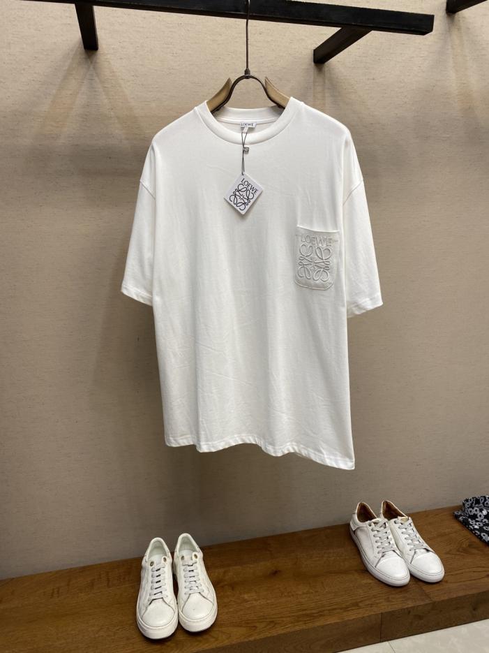 designer,replica,clothing,fake,1:1,lv,luxury,high quality Loewe loose cotton round neck short sleeves heavy embroidery LOGO loose version unisex (I3Z66) designer,replica,clothing,fake,1:1,lv,luxury,high quality Loewe loose cotton round neck short sleeves heavy embroidery LOGO loose version unisex (I3Z66)