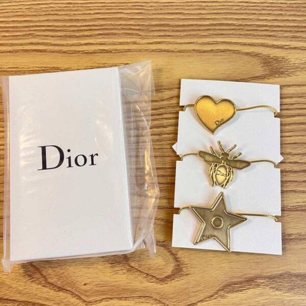 designer,replica,clothing,fake,1:1,lv,luxury,high quality Dior Rare Gift Hair Ties (Set of 3) (VG16C)