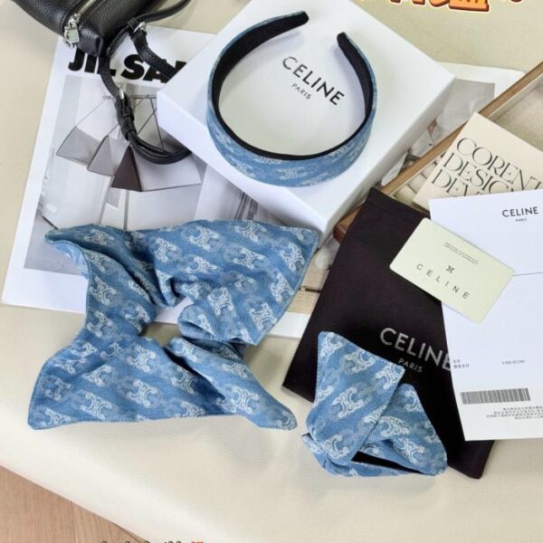 designer,replica,clothing,fake,1:1,lv,luxury,high quality Celine Hair Accessories Gift Box 3-piece Set (K1E9M)