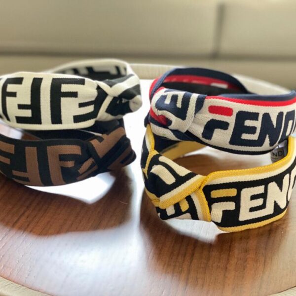 designer,replica,clothing,fake,1:1,lv,luxury,high quality Fendi ribbon knotted headband 1 piece/simple bag (650OT)