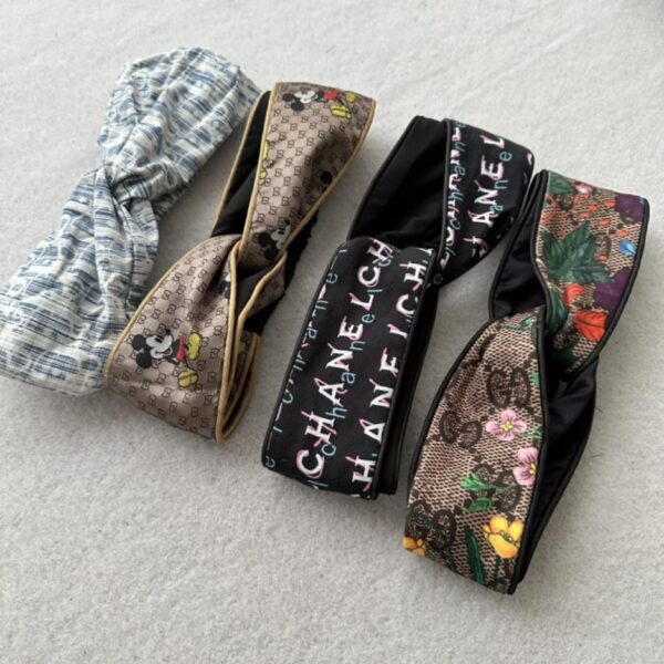 designer,replica,clothing,fake,1:1,lv,luxury,high quality Four styles of famous brand hair bands available, 1 piece/simple bag (B778X)