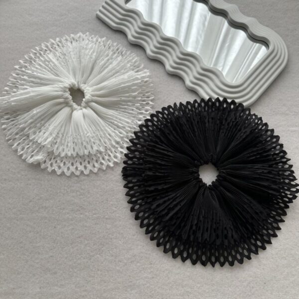 designer,replica,clothing,fake,1:1,lv,luxury,high quality Korean exaggerated hollow double lace enlarged hair band 1 / simple bag (27NPP)