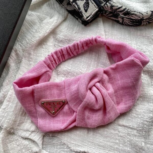 designer,replica,clothing,fake,1:1,lv,luxury,high quality Prada Bubble Cotton Linen Headband (1 piece in a simple bag) (DOPT9)