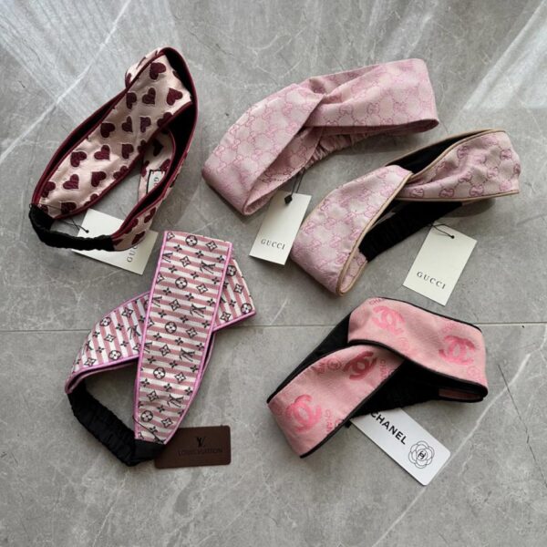 designer,replica,clothing,fake,1:1,lv,luxury,high quality Big brand pink hairband 1 piece in a simple bag (8B09K)