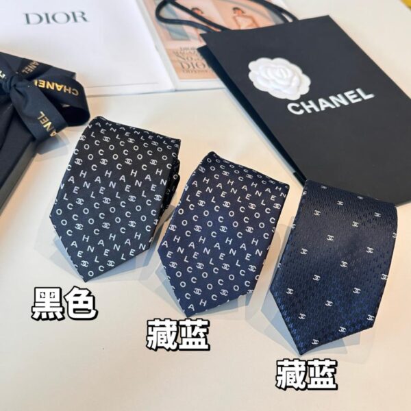 designer,replica,clothing,fake,1:1,lv,luxury,high quality Chanel tie, same as the counter, exquisite double C small logo (QET0Z)