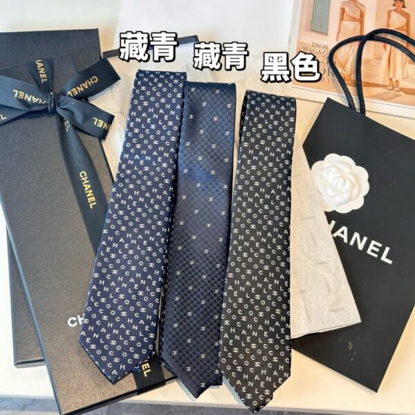 designer,replica,clothing,fake,1:1,lv,luxury,high quality Chanel tie, available at the store, exquisite double C small logo (YBDPN)