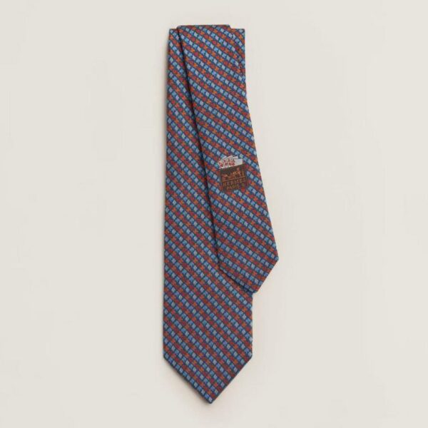 designer,replica,clothing,fake,1:1,lv,luxury,high quality Card Game Hermès Men’s Tie (4ANGP)