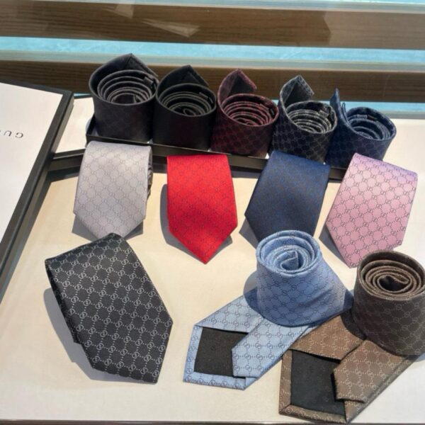 designer,replica,clothing,fake,1:1,lv,luxury,high quality Gucci New Counter [GG Logo Print Tie] Men’s Tie (4BTNC)