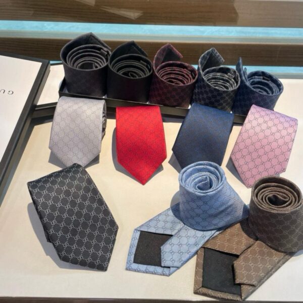 designer,replica,clothing,fake,1:1,lv,luxury,high quality Gucci New Counter [GG Logo Print Tie] Men’s Tie (Q3XRI)