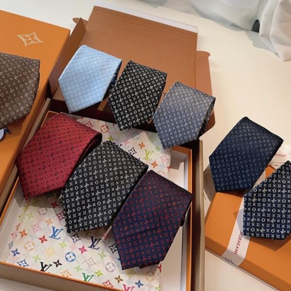 designer,replica,clothing,fake,1:1,lv,luxury,high quality Louis Vuitton Classic Tie Monogram Tie (RAV34)