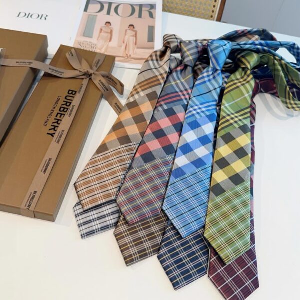 designer,replica,clothing,fake,1:1,lv,luxury,high quality Burberry counter synchronized tie (9AAJE)