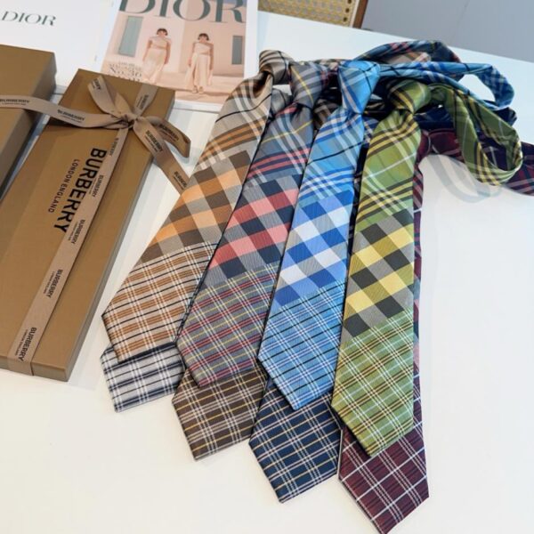designer,replica,clothing,fake,1:1,lv,luxury,high quality Burberry counter synchronized tie (JTT7B)
