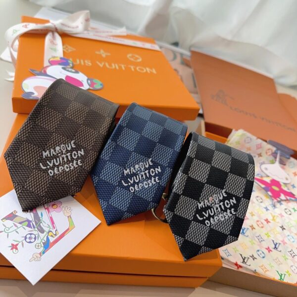 designer,replica,clothing,fake,1:1,lv,luxury,high quality LV Silk Blended Tie (4EJZX)