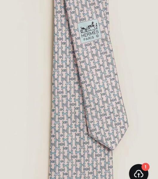 designer,replica,clothing,fake,1:1,lv,luxury,high quality Hermes Men’s New Printed Tie Series [Versatile Buckle Tie] (LRC)