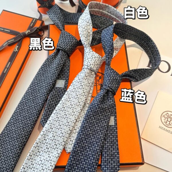 designer,replica,clothing,fake,1:1,lv,luxury,high quality Black Hermès Men’s New Tie Series [H Letter Tie] (SPWJS)