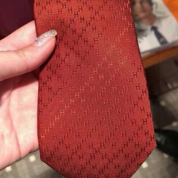 designer,replica,clothing,fake,1:1,lv,luxury,high quality Hermès Men’s Diamond H Plaid New Tie Series 100% Top Twill Silk Handmade Customization (NZKUE)