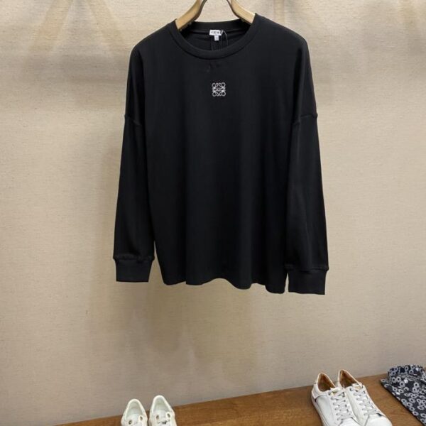 designer,replica,clothing,fake,1:1,lv,luxury,high quality Loewe High Elastic Thread Embroidery Bottoming Shirt (FRSK7)