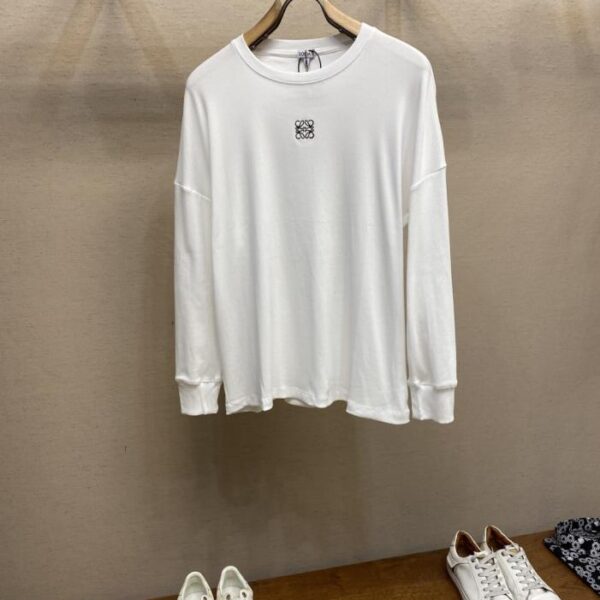 designer,replica,clothing,fake,1:1,lv,luxury,high quality Loewe High Elastic Thread Embroidery Bottoming Shirt (K0GLQ)