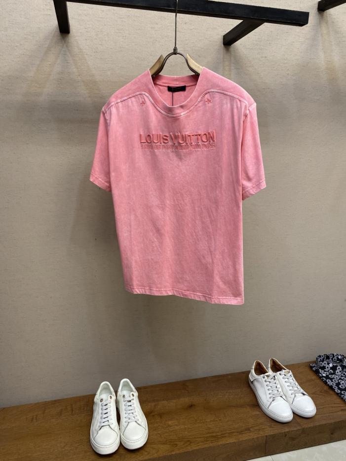 designer,replica,clothing,fake,1:1,lv,luxury,high quality LV Washed Powder Embroidery Round Neck Short Sleeve (DYROA) designer,replica,clothing,fake,1:1,lv,luxury,high quality LV Washed Powder Embroidery Round Neck Short Sleeve (DYROA)