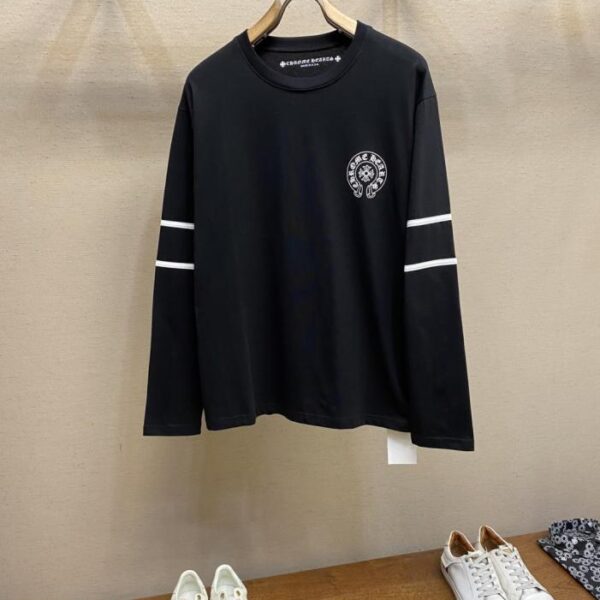 designer,replica,clothing,fake,1:1,lv,luxury,high quality Chrome Heart No. 33 Long Sleeve T-Shirt (T80SB)