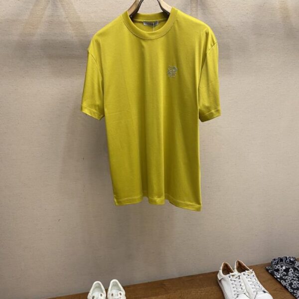 designer,replica,clothing,fake,1:1,lv,luxury,high quality Loewe casual short-sleeved shirt with embossed letters on the chest (TQ767)
