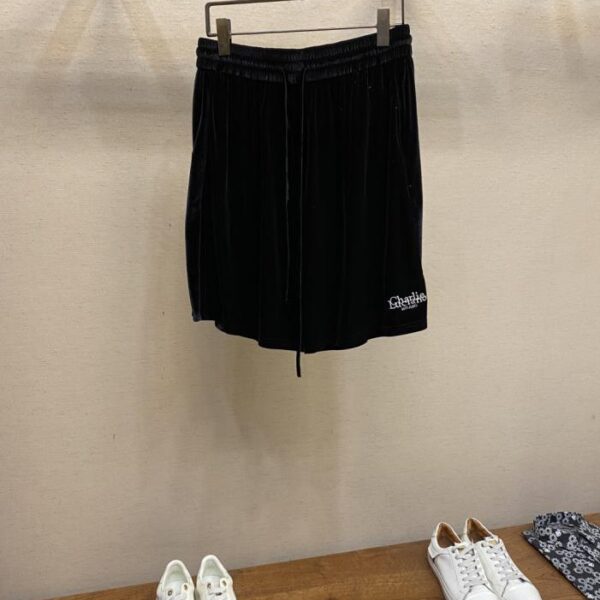 designer,replica,clothing,fake,1:1,lv,luxury,high quality Charlie Luciano Summer Embroidered Logo Shorts Trendy Loose Cropped Pants (X35VM)
