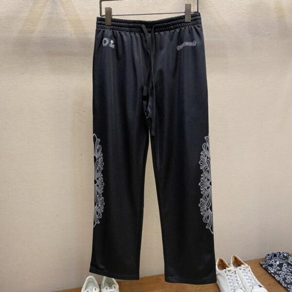 designer,replica,clothing,fake,1:1,lv,luxury,high quality Chrome Hearts Glitter Hockey Casual Pants (7YP58)