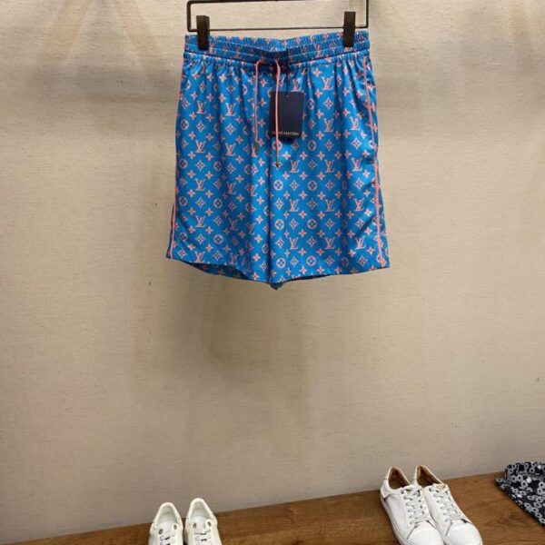 designer,replica,clothing,fake,1:1,lv,luxury,high quality LV silk drawstring shorts (KIRQ4)