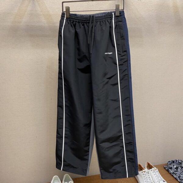 designer,replica,clothing,fake,1:1,lv,luxury,high quality Balenciaga contrast color stitching trousers three-proof jacket fabric (JV64L)