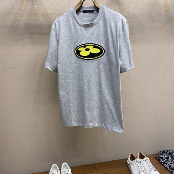 designer,replica,clothing,fake,1:1,lv,luxury,high quality LV × Nigo joint design embroidered T-shirt (0DXYL)