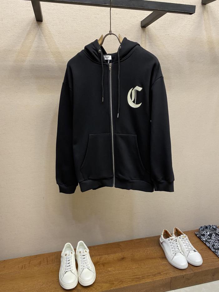 designer,replica,clothing,fake,1:1,lv,luxury,high quality Celine embroidered hoodie zip-up jacket (87I63) designer,replica,clothing,fake,1:1,lv,luxury,high quality Celine embroidered hoodie zip-up jacket (87I63)