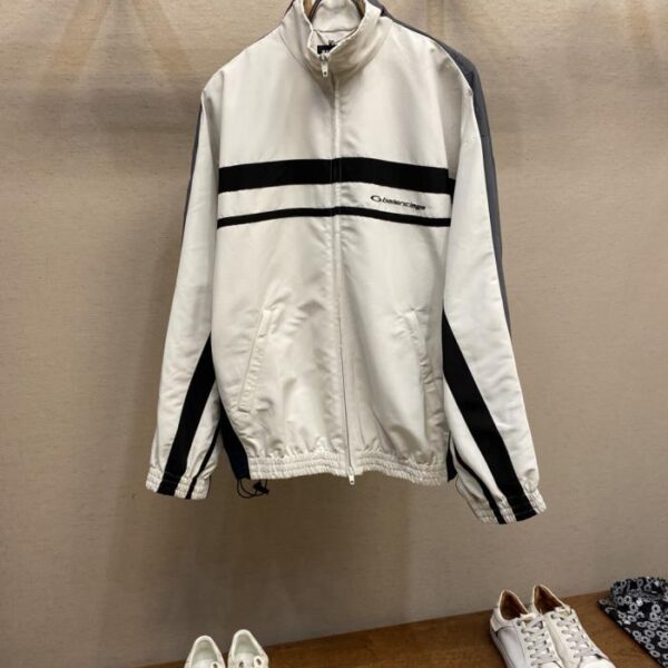 designer,replica,clothing,fake,1:1,lv,luxury,high quality Balenciaga contrast color stitching jacket (SA8Y9)