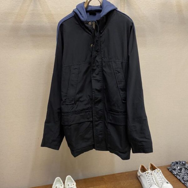 designer,replica,clothing,fake,1:1,lv,luxury,high quality Balenciaga fake two-piece denim stitching cotton denim jacket (2Q6R3)