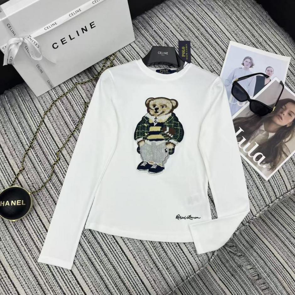 designer,replica,clothing,fake,1:1,lv,luxury,high quality Early Autumn Series POLO New Embroidered Bear Long Sleeve Crew Neck T-shirt 2 Colors (0V4F9) designer,replica,clothing,fake,1:1,lv,luxury,high quality Early Autumn Series POLO New Embroidered Bear Long Sleeve Crew Neck T-shirt 2 Colors (0V4F9)