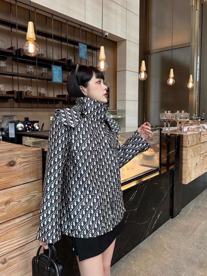 designer,replica,clothing,fake,1:1,lv,luxury,high quality CD latest full D jacquard hooded mid-length jacket (RZH11) designer,replica,clothing,fake,1:1,lv,luxury,high quality CD latest full D jacquard hooded mid-length jacket (RZH11)